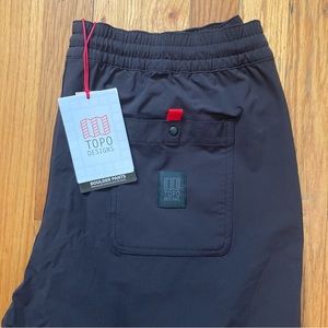 NWT Topo Designs Boulder Pant Size XL Black
